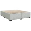 vidaXL Bed Frame Light gray