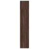 vidaXL Storage Cabinet Brown Oak 31.5x16.7x88.6" Engineered Wood