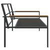 vidaXL Garden Lounge Set Anthracite, Light Grey