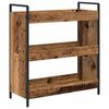 vidaXL Kitchen Trolley Old Wood 27.56 x 11.81 x 32.28 in