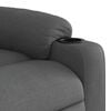 vidaXL Electric Massage Recliner Chair Dark gray