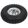 vidaXL Sack Truck Wheels 4 pcs Rubber 4.10/3.50-4 (260x83)