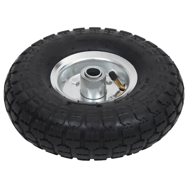vidaXL Sack Truck Wheels 4 pcs Rubber 4.10/3.50-4 (260x83)