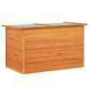 vidaXL Storage Box Brown Fir wood, plywood, waterproof roof