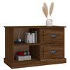 vidaXL TV Cabinet Brown Oak Engineered Wood Medium TV Cabinet