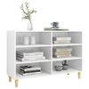 vidaXL Sideboard White 40.7"x13.8"x27.6" Engineered Wood