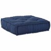 vidaXL Modular Sofa 2 pcs Indigo 55.12 x 27.56 x 22.05 in Fabric