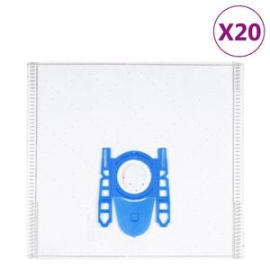 vidaXL Vacuum Cleaner Bags for Bosch/Siemens DEFGH 20 pcs