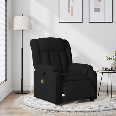 Living room with the recliner in a white room setting.