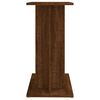 vidaXL Aquarium Stand Brown Oak Engineered Wood Medium Aquarium Stand