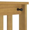 vidaXL Hall Tree Walnut Solid pinewood, engineered wood Hall Tree