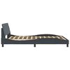 vidaXL Bed Frame Dark Grey