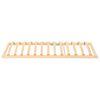vidaXL Slatted Bed Base Natural Beechwood Beechwood, Plywood, Birch