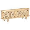 vidaXL TV Stand 47.2"x11.8"x15.7" Solid Wood Mango