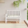 vidaXL Garden Bench Cushion Melange cream 100% Polyester
