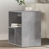 vidaXL Side Table Concrete Grey Engineered Wood Small Side Table