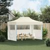 vidaXL Party Tent Cream 600D Oxford fabric with PVC coating 10x13 Feet