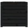 vidaXL Garden Box Black Solid pine wood 39.8 in x 19.9 in x 18.3 in