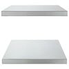 vidaXL Wall Shelf Silver Stainless Steel 29.5 in x 15.7 in Wall mounting