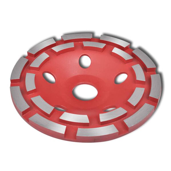 vidaXL Diamond Grinding Cup Wheel Double Row 4.92 "