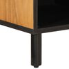 vidaXL TV Cabinet Natural Acacia Solid Acacia wood, Engineered wood, Iron
