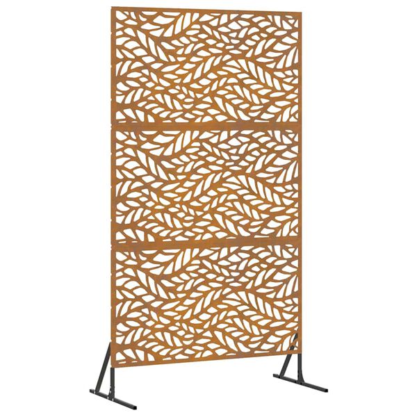 vidaXL Privacy Screen Grey 39.37 x 19.69 x 70.87 in Steel