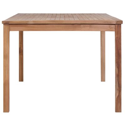 vidaXL Patio Table 78.7"x39.4"x30.3" Solid Teak Wood