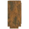 vidaXL Sideboard Smoked oak Engineered wood 36.2 x 13.8 x 29.5 in