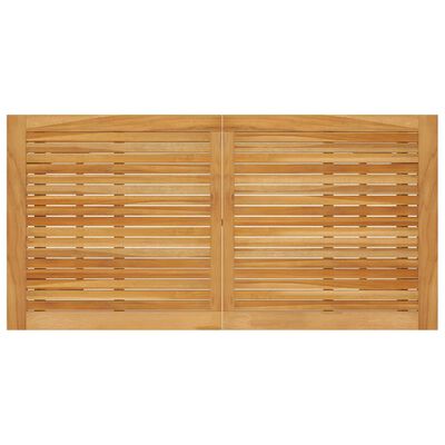 vidaXL 5 Piece Patio Bar Set Solid Acacia Wood