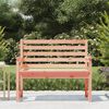 vidaXL Garden Bench Natural Wood Solid Douglas Fir Wood Standard Durable