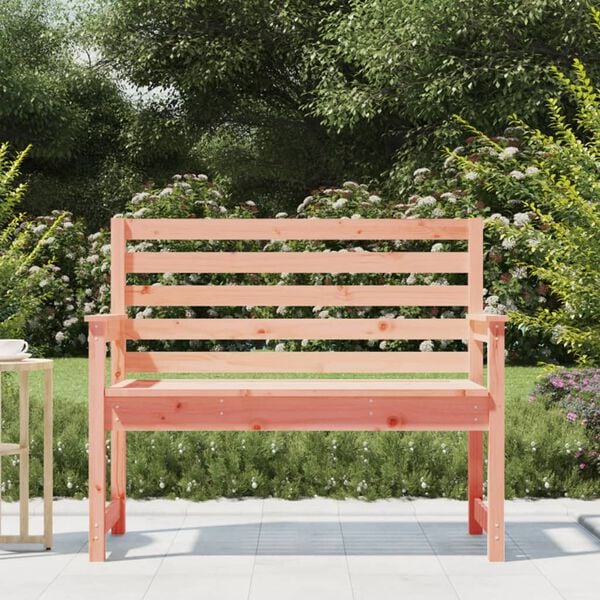vidaXL Garden Bench Natural Wood Solid Douglas Fir Wood Standard Durable