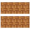 vidaXL Decking Tiles 11.8"x11.8" Acacia Set of 20