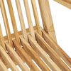 vidaXL Garden Dining Set Teak Fine sanded teak hardwood Medium Foldable