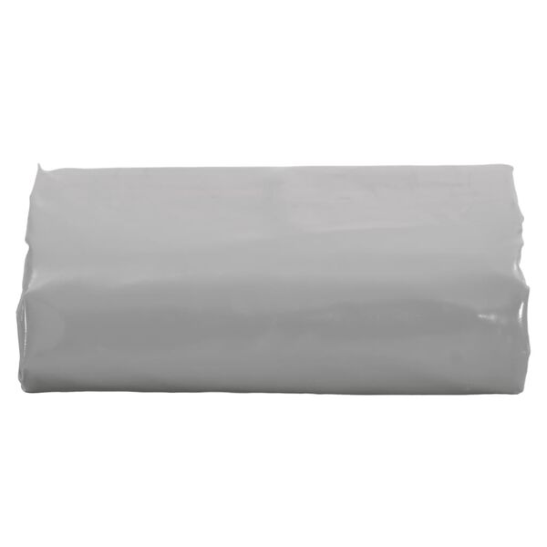 vidaXL Tarpaulin Grey 4.9x32.8' 7.11 oz/ft²