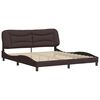 vidaXL Bed Frame Dark Brown