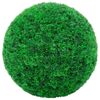vidaXL Artificial Boxwood Ball Mixed Green Polyethylene Medium