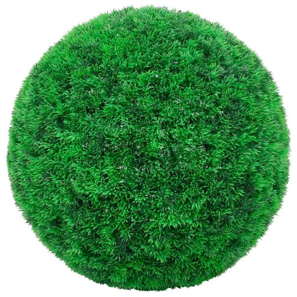 vidaXL Artificial Boxwood Ball Mixed Green Polyethylene Medium