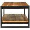 vidaXL Coffee Table Brown 120 x 50 x 38 cm solid acacia wood