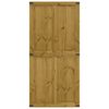 vidaXL Barn Door CORONA 35.4x82.7" Solid Wood Pine