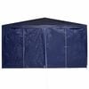 vidaXL Party Tent Blue 157.48 x 157.48 x 104.72 in Polyethylene