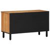 vidaXL TV Units with Drawer Solid Acacia Wood Engineered wood