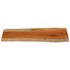 vidaXL Table Top Natural Solid Acacia wood 35.4 x 15.7 in Durable