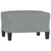 vidaXL Sofa Set Light Gray