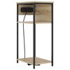 vidaXL Bedside Cabinet Sonoma Oak 16.14 x 11.02 x 29.92 in