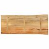 vidaXL Table Top 55.1"x23.6"x1.5" Live Edge Solid Wood Mango