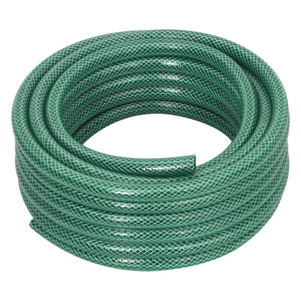 vidaXL Garden Hose Green Polyvinyl Chloride (PVC) 100ft Durable