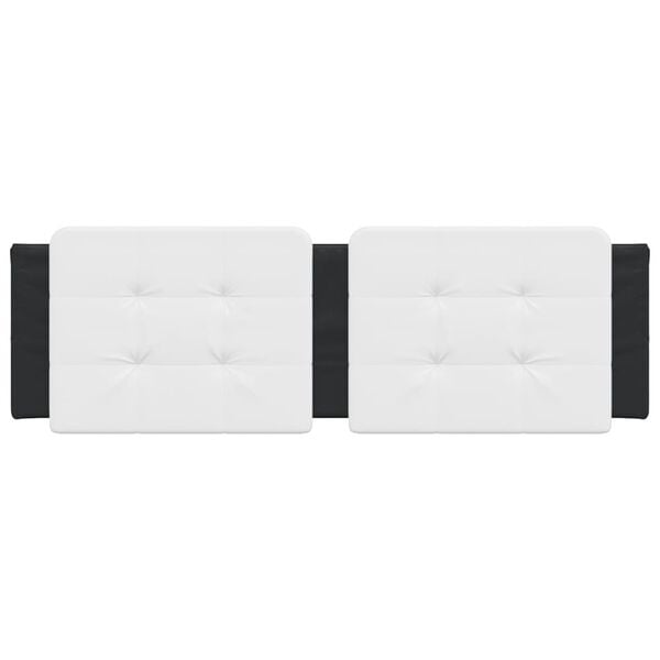 vidaXL Headboard Cushion Black and white