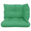 vidaXL Pallet Cushion Green 100% polyester Medium