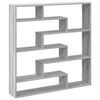 vidaXL Wall Cube Shelf Gray Sonoma Engineered Wood