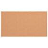 vidaXL Cork Board with Solid Pine Wood Frame 39.4x21.7"